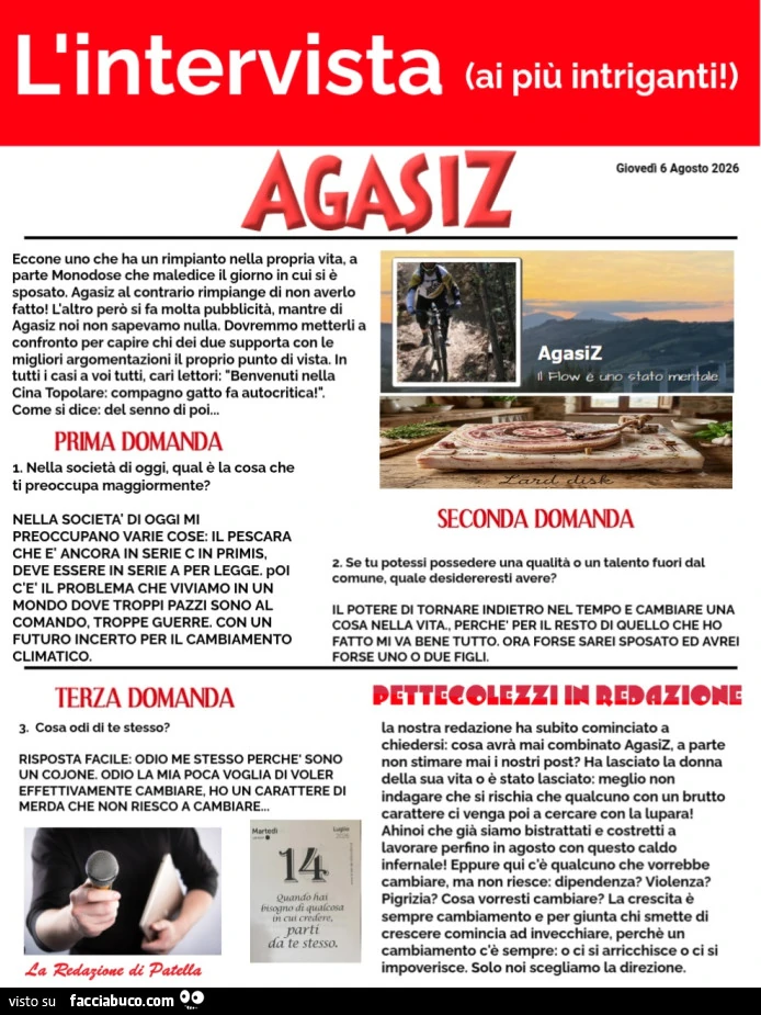 Intervista ad AgasiZ