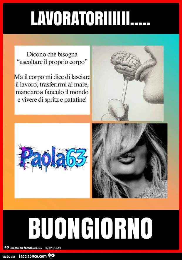 Lavoratoriiiiii&hellip; buongiorno