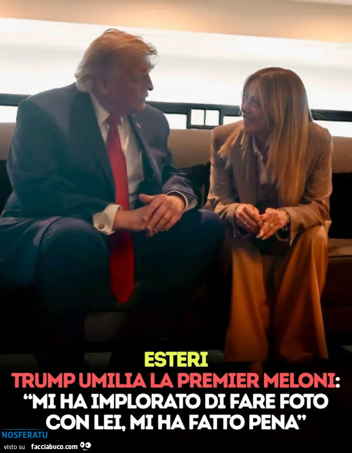 Un altra figura di merda, l'ennesima