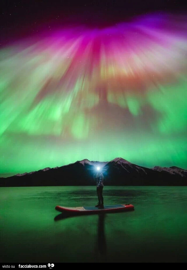 Aurora Boreale al Banff National Park, Alberta, Canada. Ph. Herry Himanshu