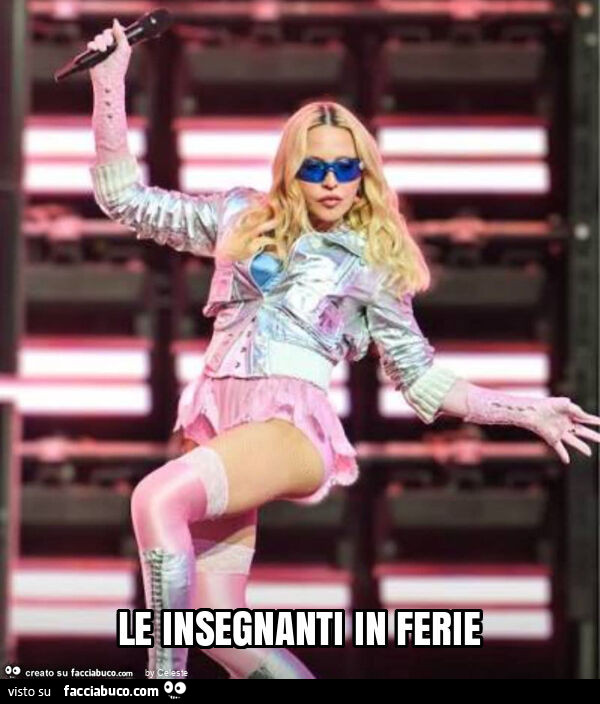 Le insegnanti in ferie