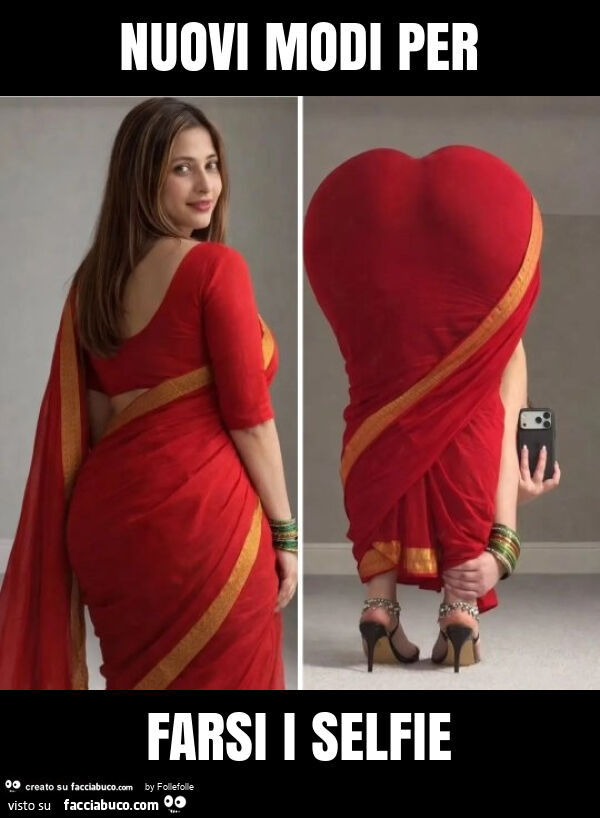 Nuovi modi per farsi i selfie