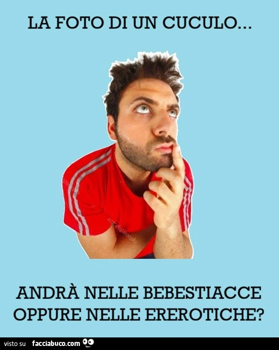 Cuculo, bestiaccia, erotismo