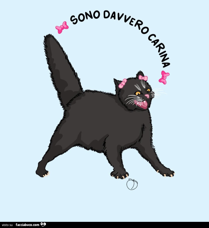 Sono davvero carina