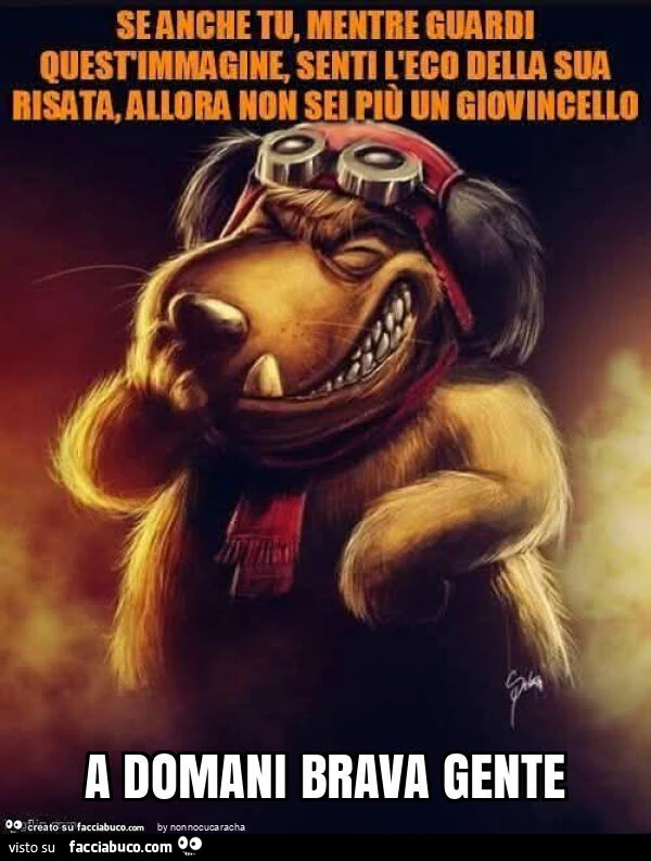 A domani brava gente