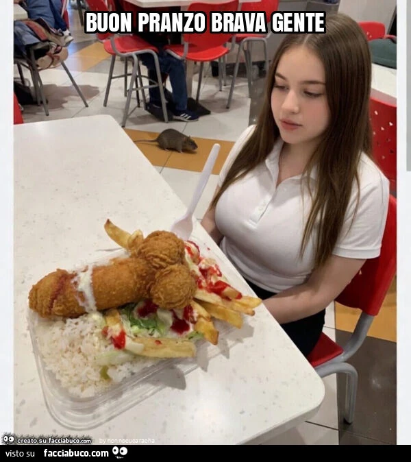 Buon pranzo brava gente
