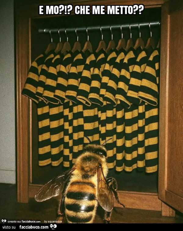 E mo?!? Che me metto?