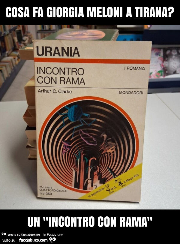 Cosa fa giorgia meloni a tirana? Un "incontro con rama"