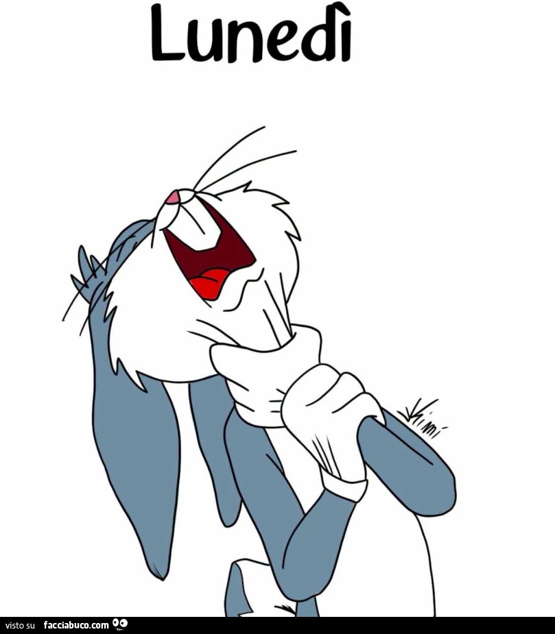 Lunedì mano sul collo