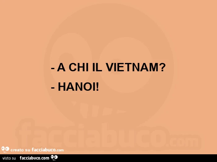 A chi il vietnam? - Hanoi