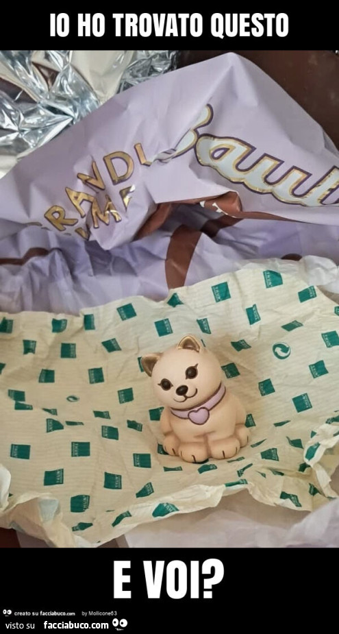 Io ho trovato questo e voi?