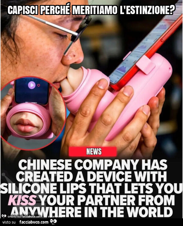 Capisci perché meritiamo l'estinzione?