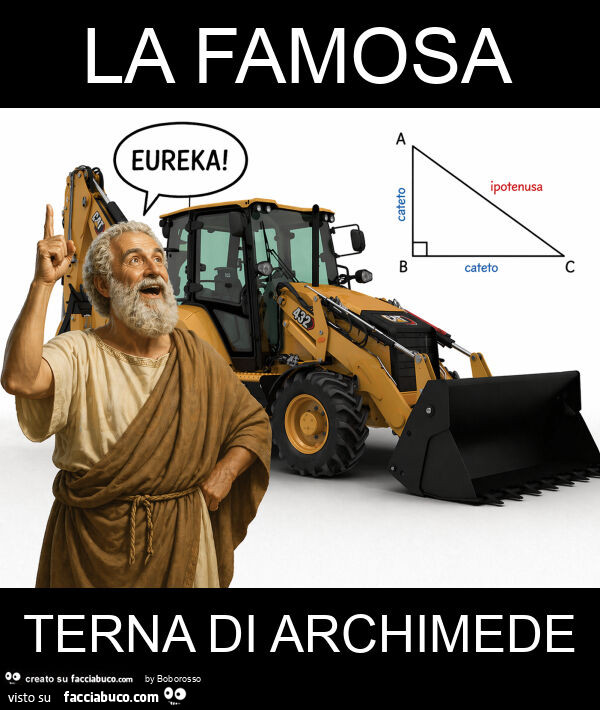 La famosa terna di archimede