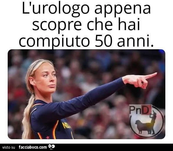 Urologo quando scopre che hai 50 anni