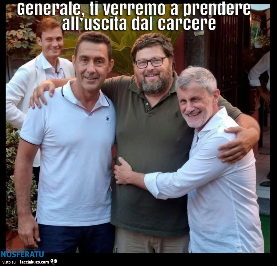 All'uscita dal carcere