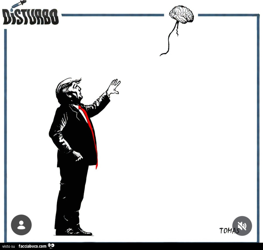 Trump lascia andare il cervello