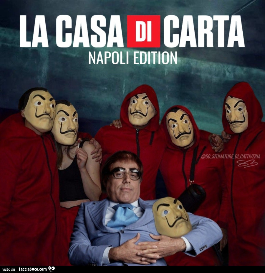 LA CASA DI CARTA - NAPOLI EDITION