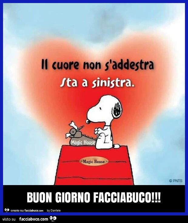 Buon giorno facciabuco