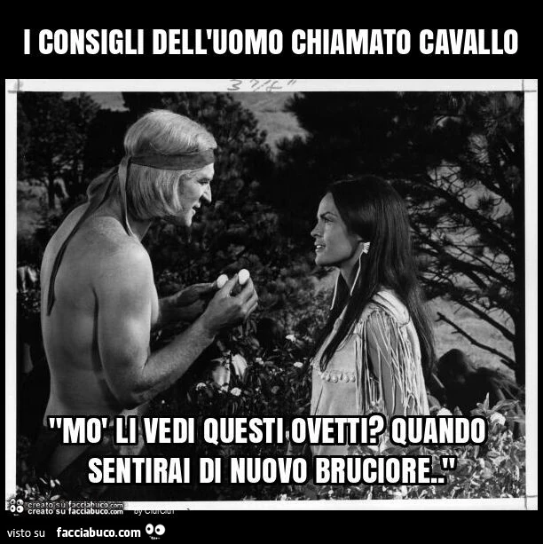 I consigli dell'uomo chiamato cavallo