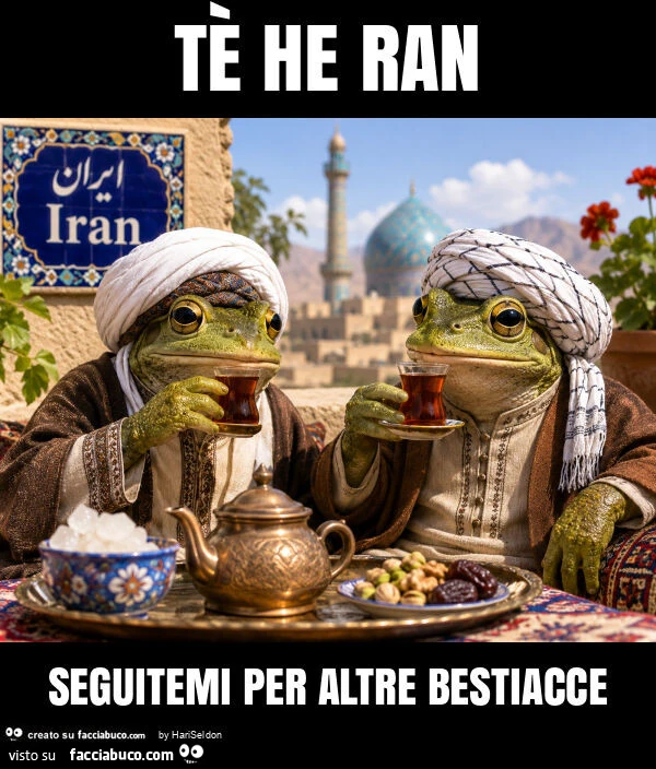Tè he ran seguitemi per altre bestiacce