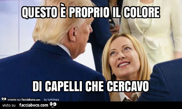Questo è proprio il colore di capelli che cercavo