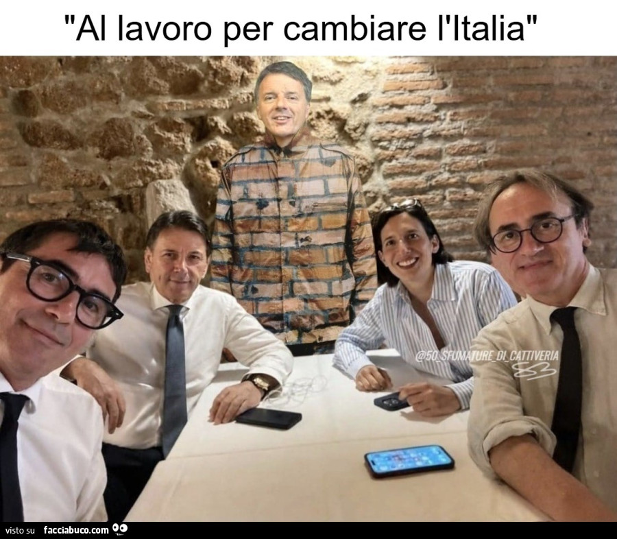 Al lavoro per cambiare l'Italia