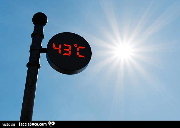 Sicilia 43 gradi da mercoledì