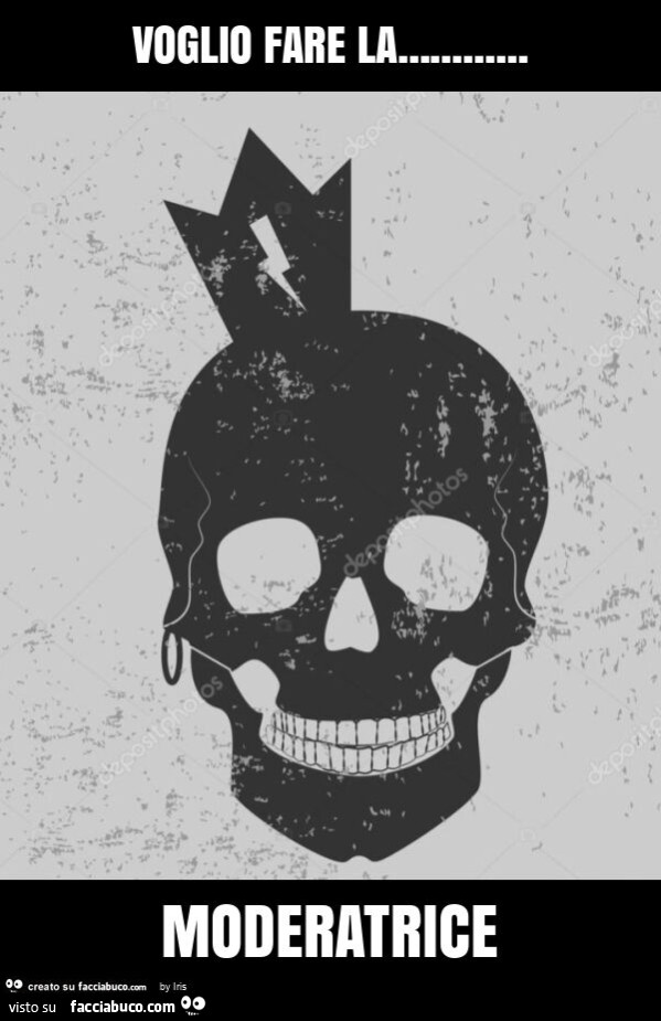Voglio fare la&hellip; moderatrice