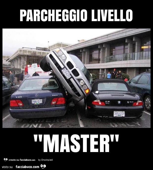 Parcheggio livello "master"