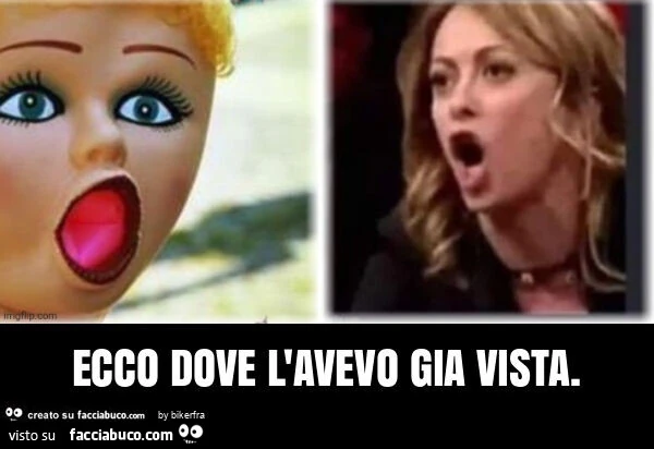 Ecco dove l'avevo gia vista