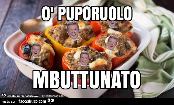 Ò puporuolo mbuttunato