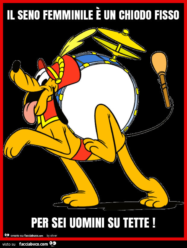 Il seno femminile è un chiodo fisso per sei uomini su tette