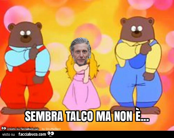 Sembra talco ma non È
