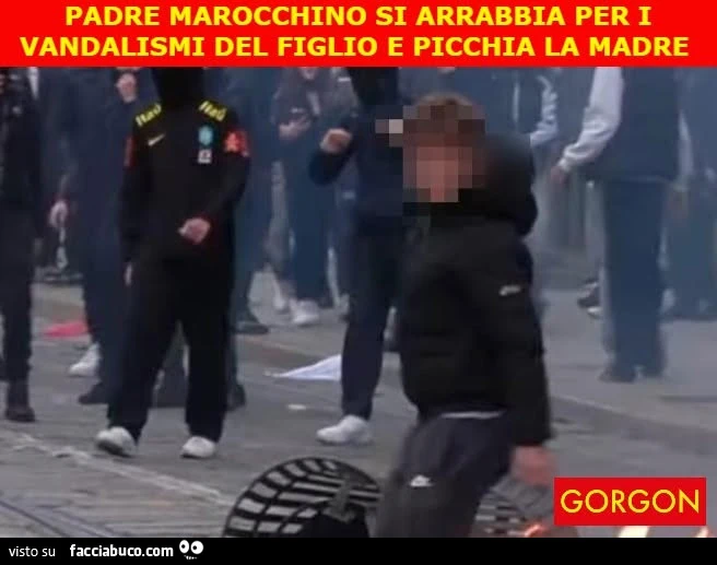 Marocchini teppisti