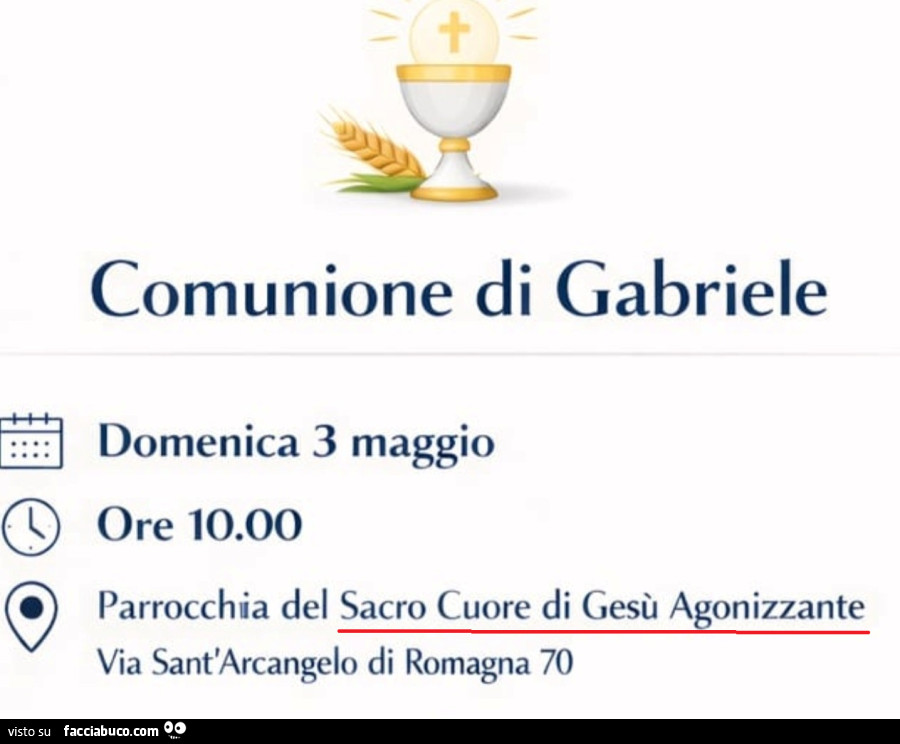 Parrocchia del sacro cuore di gesù agonizzante
