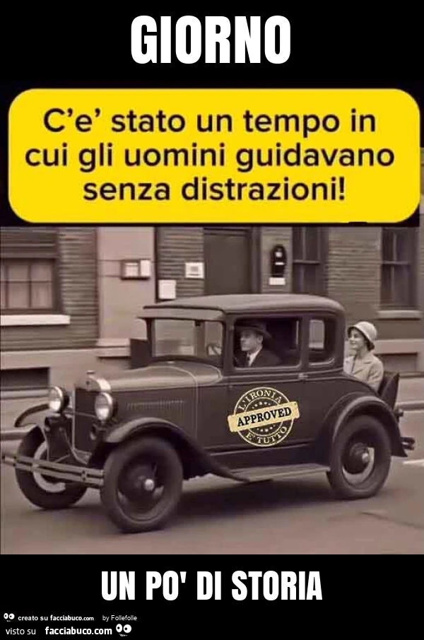 Giorno un po' di storia
