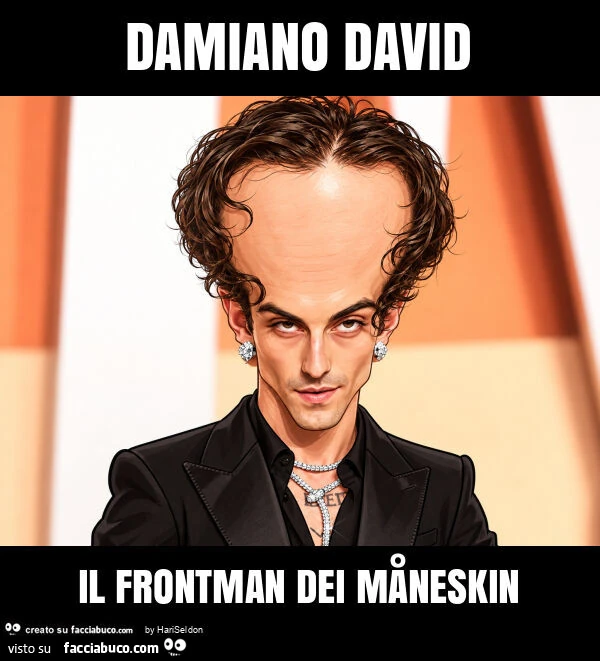 Damiano david il frontman dei måneskin
