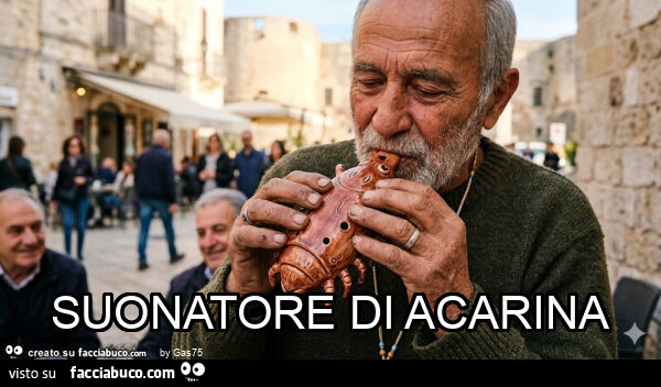 Suonatore di acarina