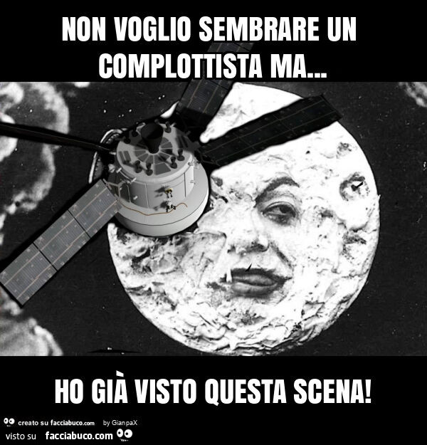 Non voglio sembrare un complottista ma&hellip; ho già visto questa scena