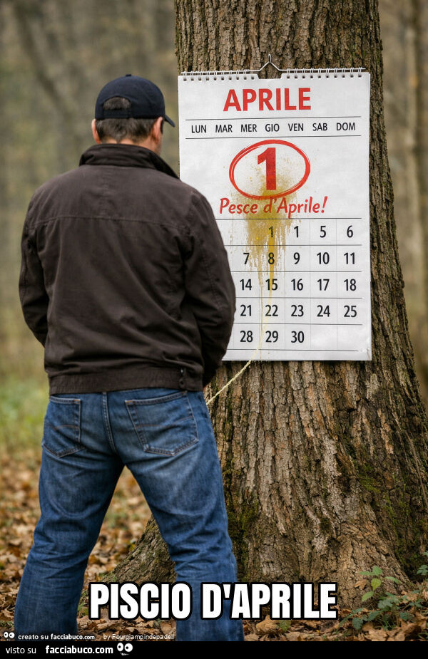 Piscio d'aprile