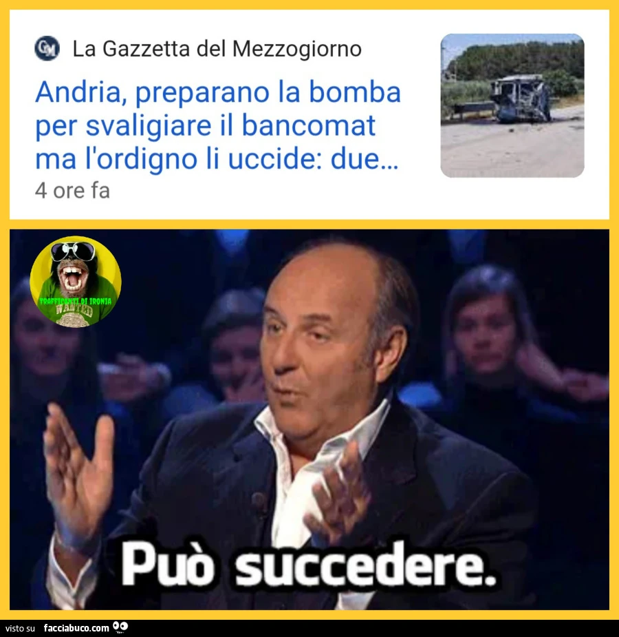 Andria preparavano la bomba per svaligiare il bancomat