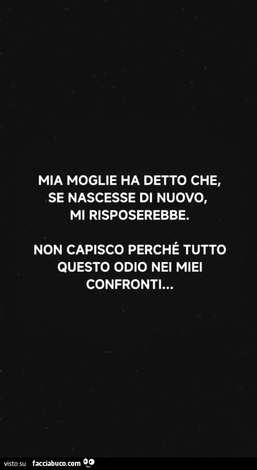 Mia moglie