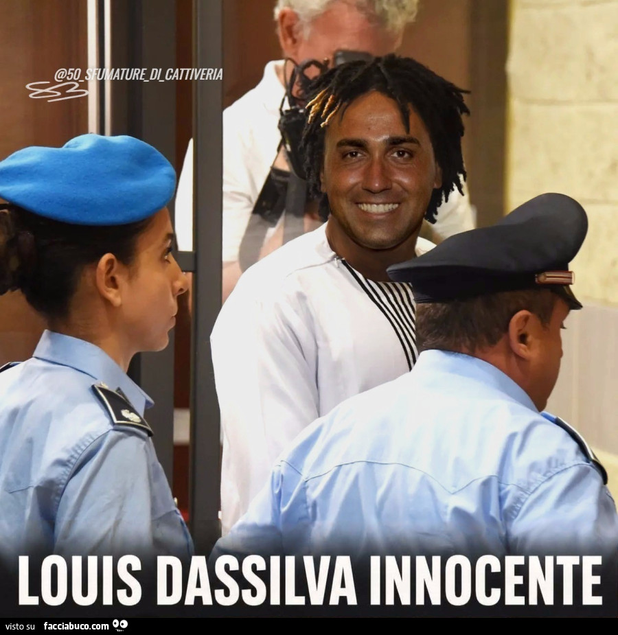 Louis Dassilva innocente