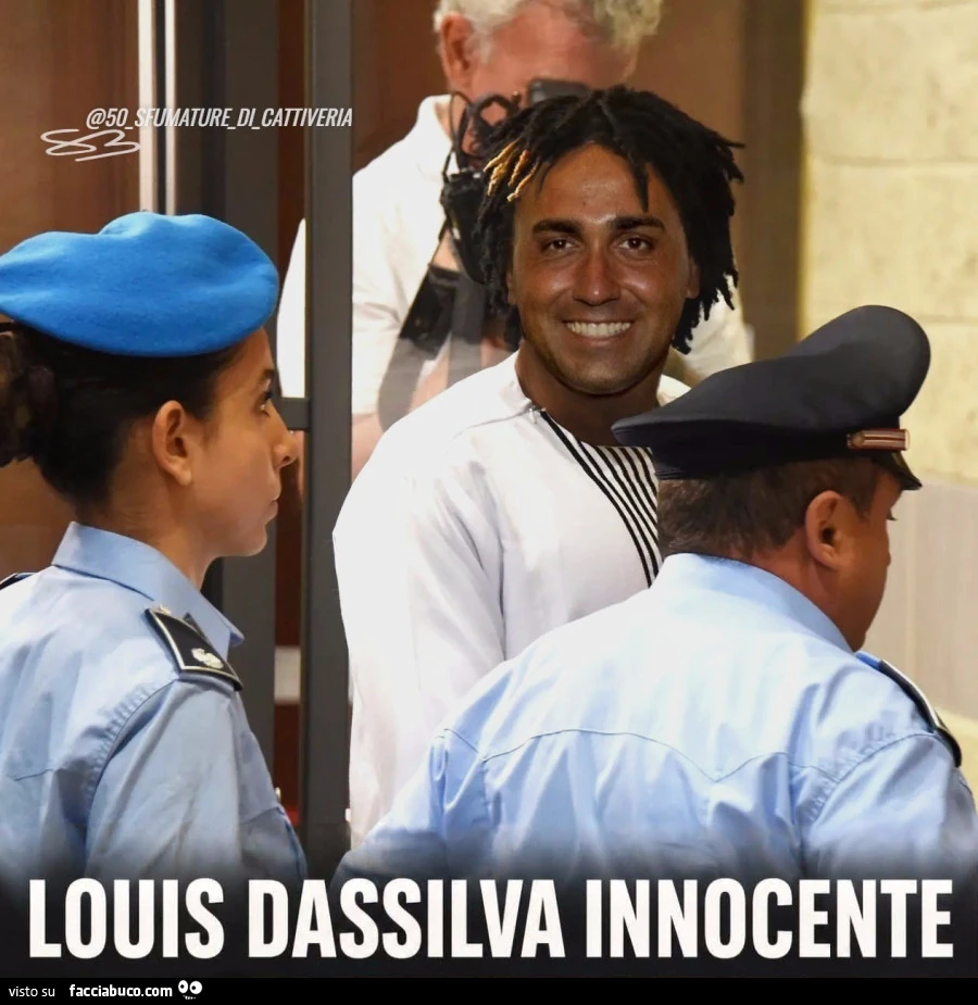 Louis Dassilva innocente