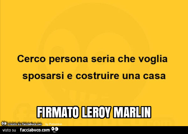 Firmato leroy marlin
