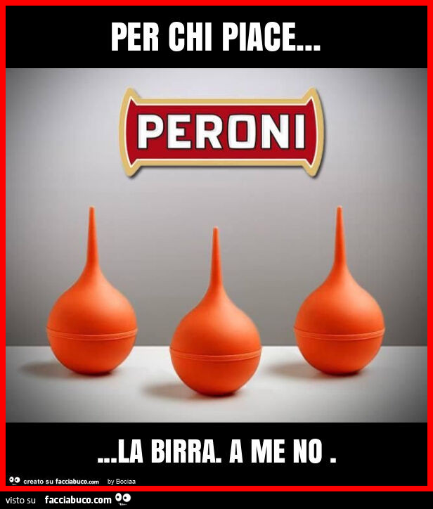 Per chi piace&hellip; la birra. A me no