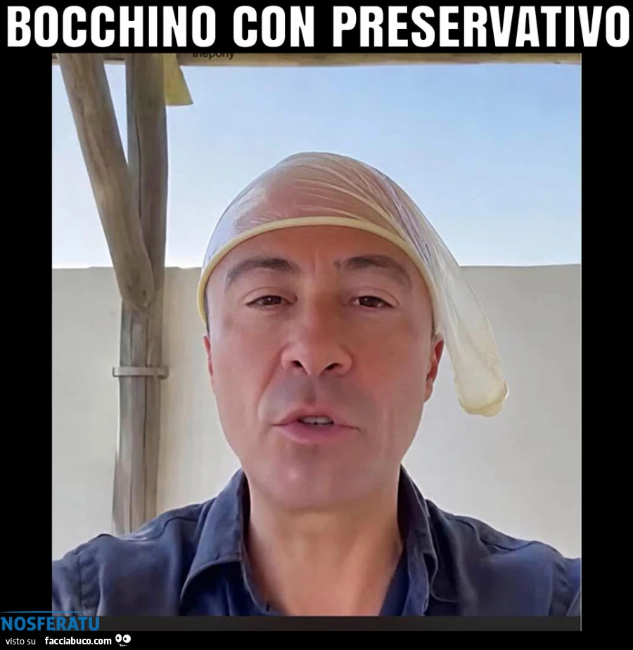 Bocchino con preservativo