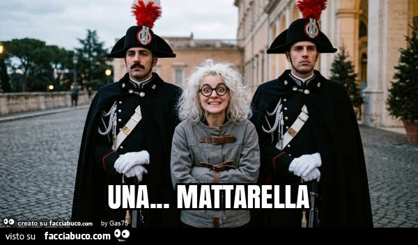 Una&hellip; mattarella