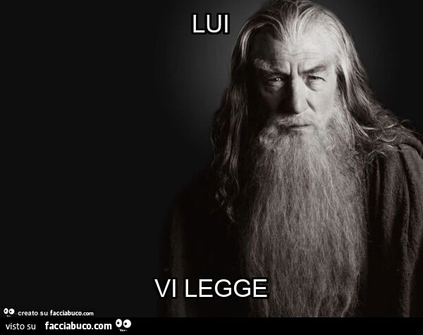 Lui vi legge