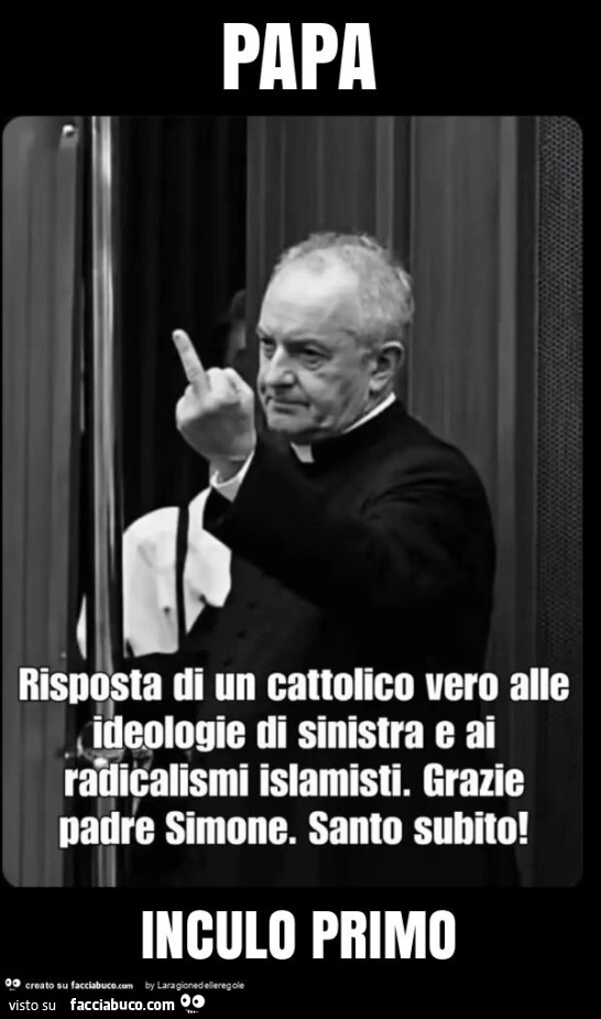 Papa inculo primo